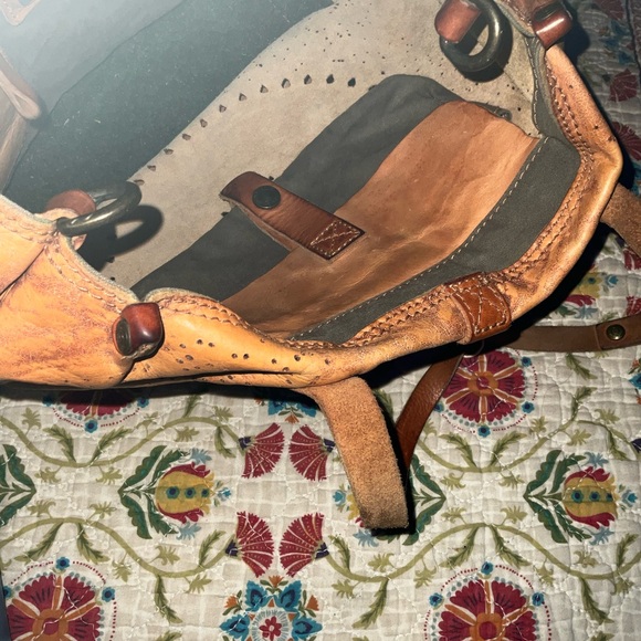 Campomaggi Brown Leather Tote with Vintage excellent condition - Picture 11 of 12